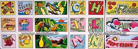 Fantastickers panini stickers multiparties annees 80